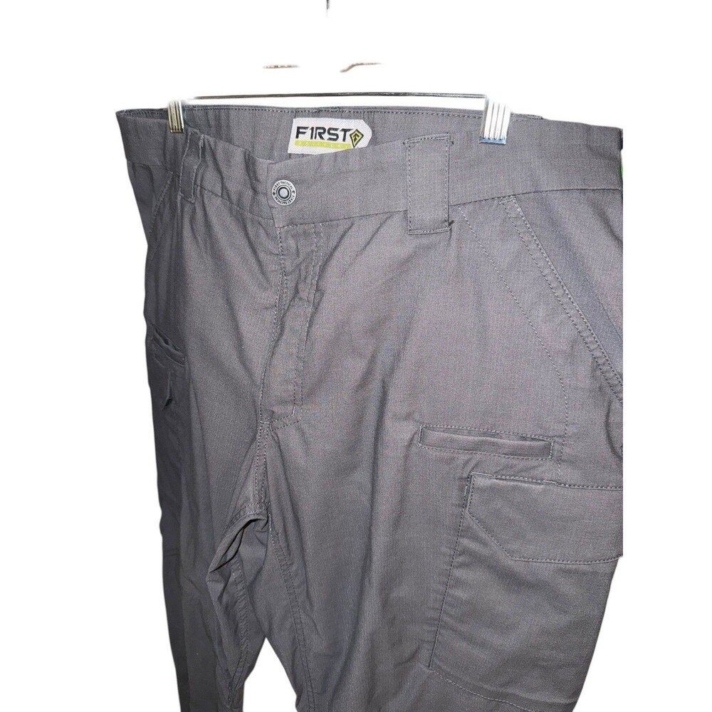 First Tactical Men's V2 Pro Duty 6 Pocket Ripstop Pants Size 40/32 Wolf Grey